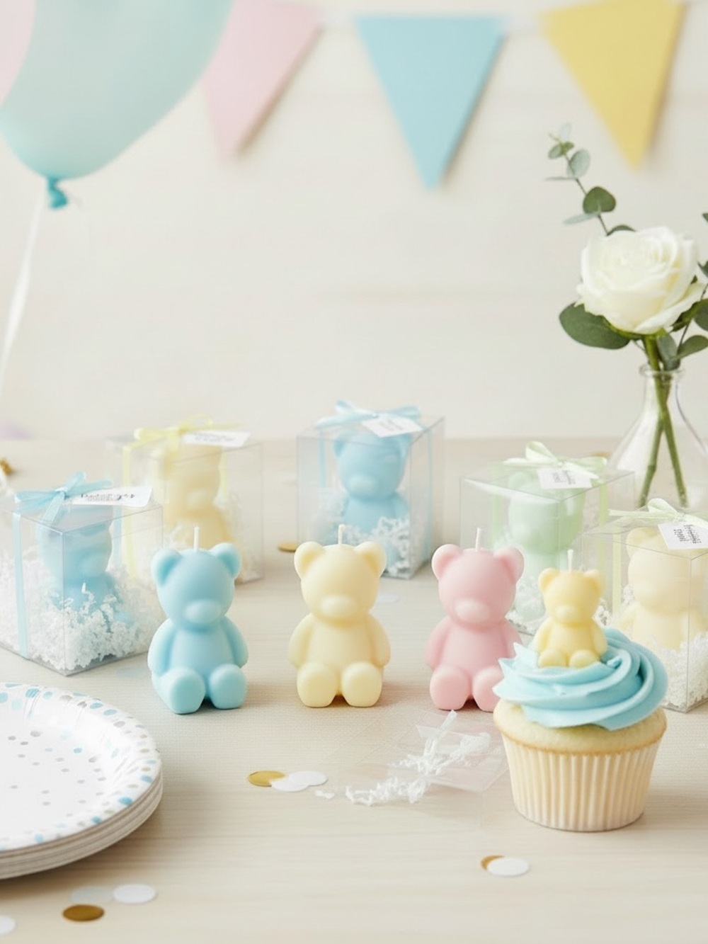 Teddy Bear Candles